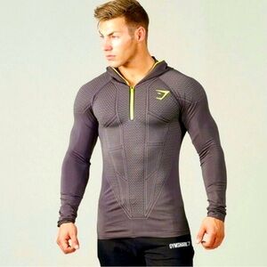 Gymshark Onyx Imperial Hoodie S